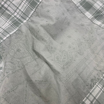 【中古品】【メンズ】 KITH キス KHM032120 PATCHWORK JAYDIN SHIRT パッチワーク ジェイディン シャツ トップス 142-261017-sm-14-izu サイズ：L カラー：ミントグリーン 万代Net店