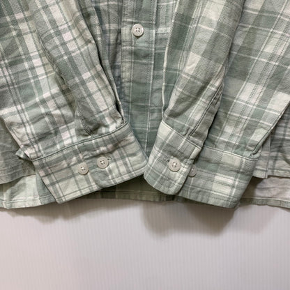 【中古品】【メンズ】 KITH キス KHM032120 PATCHWORK JAYDIN SHIRT パッチワーク ジェイディン シャツ トップス 142-261017-sm-14-izu サイズ：L カラー：ミントグリーン 万代Net店