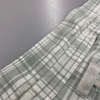 【中古品】【メンズ】 KITH キス KHM032120 PATCHWORK JAYDIN SHIRT パッチワーク ジェイディン シャツ トップス 142-261017-sm-14-izu サイズ：L カラー：ミントグリーン 万代Net店