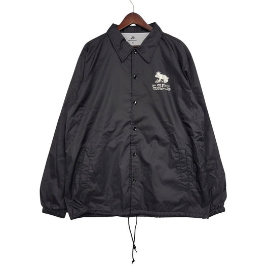 【中古品】【メンズ】 TRANSPORT トランスポート 7P FROG COACH JACKET フロッグ コーチ ジャケット アウター トップス 142-261023-ms-17-izu サイズ：XL カラー：ブラック 万代Net店