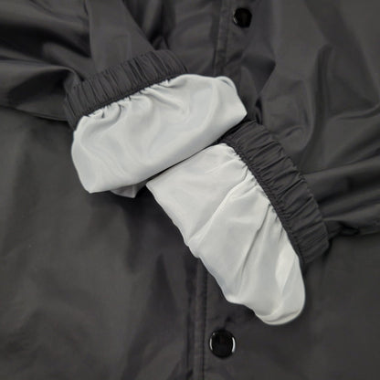 【中古品】【メンズ】 TRANSPORT トランスポート 7P FROG COACH JACKET フロッグ コーチ ジャケット アウター トップス 142-261023-ms-17-izu サイズ：XL カラー：ブラック 万代Net店