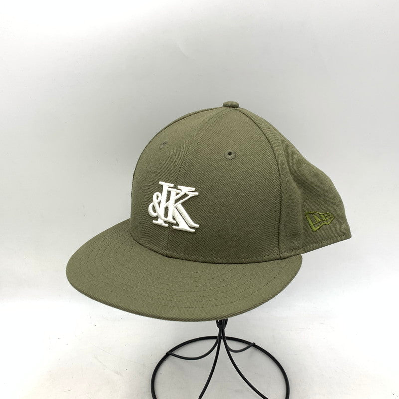 【中古品】【メンズ/レディース】 NEW ERA ニューエラ × KITH キス KITH&KIN LOW PROFILE 59FIFTY CAP ロープロファイル キャップ コラボ 帽子 185-261023-cs-22-izu サイズ：7 7/8(62.5cm) カラー：カーキ 万代Net店