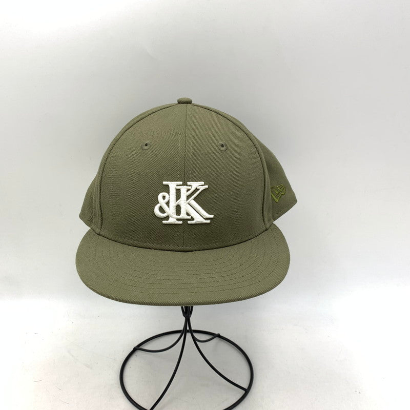 【中古品】【メンズ/レディース】 NEW ERA ニューエラ × KITH キス KITH&KIN LOW PROFILE 59FIFTY CAP ロープロファイル キャップ コラボ 帽子 185-261023-cs-22-izu サイズ：7 7/8(62.5cm) カラー：カーキ 万代Net店