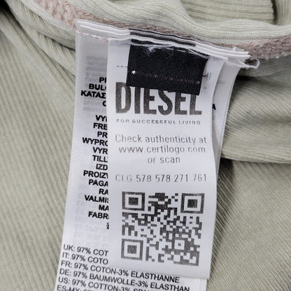 【中古品】【レディース】 DIESEL ディーゼル 0SQAD T-ELE Tシャツ トップス 168-261017-kh-03-izu サイズ：S カラー：グリーン系 万代Net店