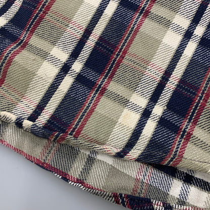 【中古品】【メンズ】 FIVEBROTHER ファイブブラザー 90S HEAVY FLANNEL CHECK SHIRT ヘビー フランネル チェック シャツ トップス 長袖 146-261018-ya-06-izu サイズ：XL カラー：マルチ 万代Net店