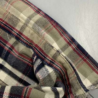 【中古品】【メンズ】 FIVEBROTHER ファイブブラザー 90S HEAVY FLANNEL CHECK SHIRT ヘビー フランネル チェック シャツ トップス 長袖 146-261018-ya-06-izu サイズ：XL カラー：マルチ 万代Net店