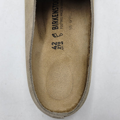 【中古美品】【メンズ】 BIRKEN STOCK ビリケンシュトック 1032516 AMSTERDAM WRAPPED アムステルダム ラプト シューズ 靴 164-261017-cs-12-izu サイズ：27cm カラー：TAUPE 万代Net店