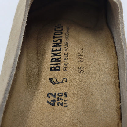 【中古美品】【メンズ】 BIRKEN STOCK ビリケンシュトック 1032516 AMSTERDAM WRAPPED アムステルダム ラプト シューズ 靴 164-261017-cs-12-izu サイズ：27cm カラー：TAUPE 万代Net店