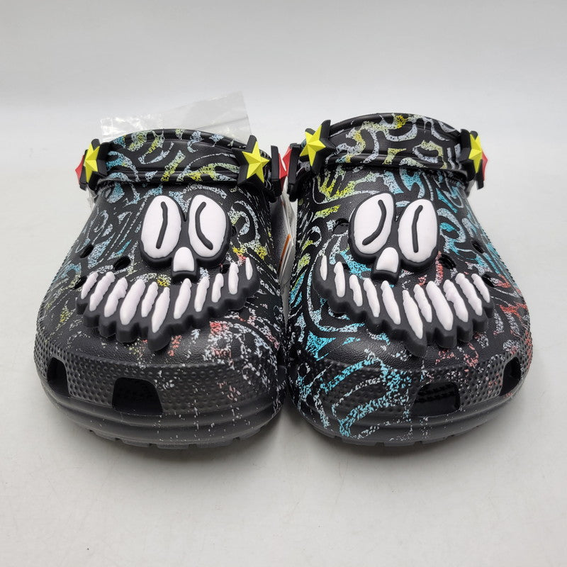 【中古美品】【メンズ/レディース】 CROCS×SLAWN クロックス スローン CLASSIC CLOG クラシック クロッグ サンダル シューズ 靴 164-261017-cs-11-izu サイズ：26cm カラー：ブラック 万代Net店