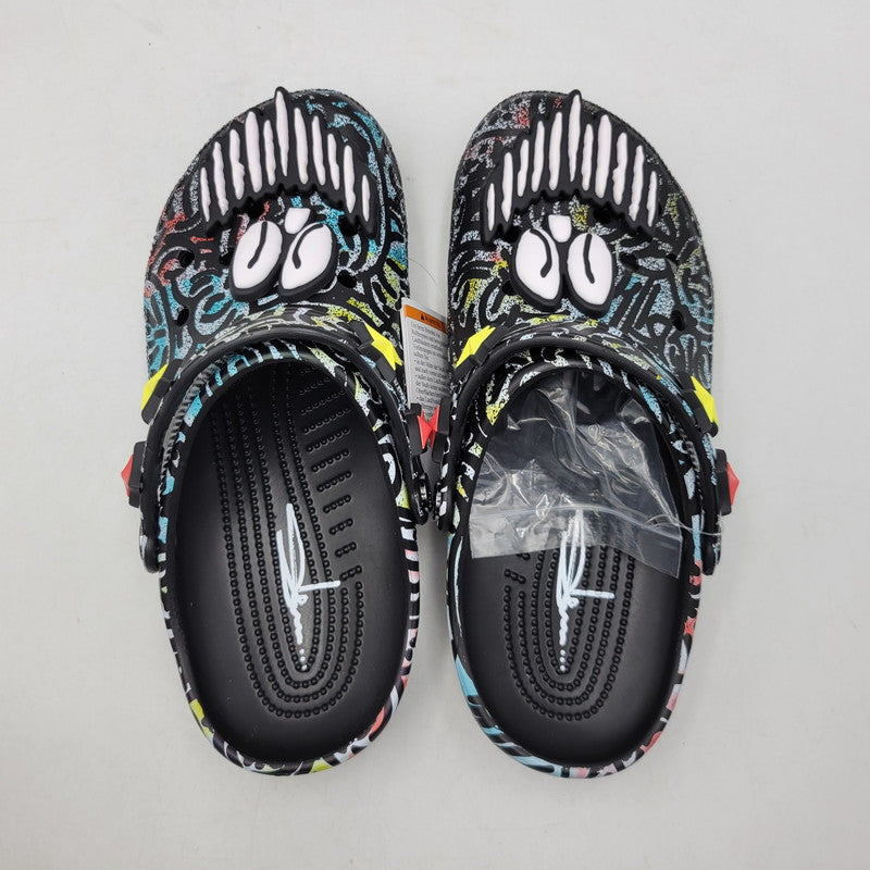 【中古美品】【メンズ/レディース】 CROCS×SLAWN クロックス スローン CLASSIC CLOG クラシック クロッグ サンダル シューズ 靴 164-261017-cs-11-izu サイズ：26cm カラー：ブラック 万代Net店