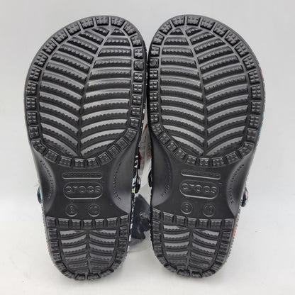 【中古美品】【メンズ/レディース】 CROCS×SLAWN クロックス スローン CLASSIC CLOG クラシック クロッグ サンダル シューズ 靴 164-261017-cs-11-izu サイズ：26cm カラー：ブラック 万代Net店