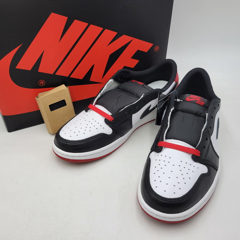 【中古美品】【メンズ】 NIKE ナイキ CZ0790-106 AIR JORDAN 1 RETRO LOW OG エア ジョーダン ワン レトロ ロー オリジナル スニーカー シューズ 靴 160-261017-cs-10-izu サイズ：27.5cm カラー：WHITE/BLACK-VARSITY RED 万代Net店