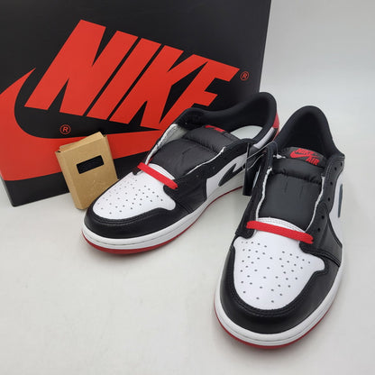 【中古美品】【メンズ】 NIKE ナイキ CZ0790-106 AIR JORDAN 1 RETRO LOW OG エア ジョーダン ワン レトロ ロー オリジナル スニーカー シューズ 靴 160-261017-cs-10-izu サイズ：27.5cm カラー：WHITE/BLACK-VARSITY RED 万代Net店