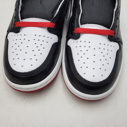 【中古美品】【メンズ】 NIKE ナイキ CZ0790-106 AIR JORDAN 1 RETRO LOW OG エア ジョーダン ワン レトロ ロー オリジナル スニーカー シューズ 靴 160-261017-cs-10-izu サイズ：27.5cm カラー：WHITE/BLACK-VARSITY RED 万代Net店