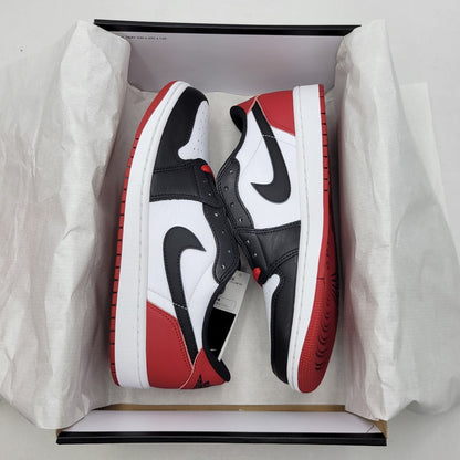 【中古美品】【メンズ】 NIKE ナイキ CZ0790-106 AIR JORDAN 1 RETRO LOW OG エア ジョーダン ワン レトロ ロー オリジナル スニーカー シューズ 靴 160-261017-cs-10-izu サイズ：27.5cm カラー：WHITE/BLACK-VARSITY RED 万代Net店