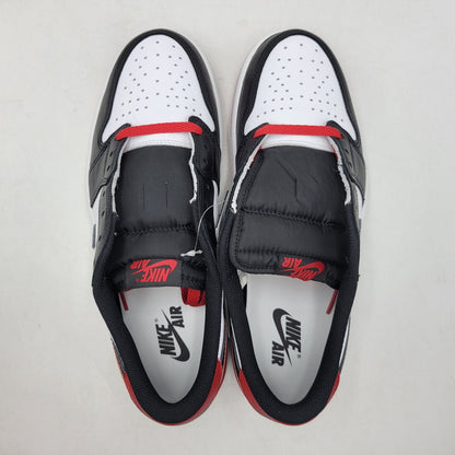 【中古美品】【メンズ】 NIKE ナイキ CZ0790-106 AIR JORDAN 1 RETRO LOW OG エア ジョーダン ワン レトロ ロー オリジナル スニーカー シューズ 靴 160-261017-cs-10-izu サイズ：27.5cm カラー：WHITE/BLACK-VARSITY RED 万代Net店