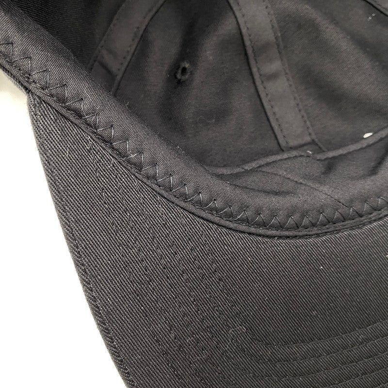 【中古品】【メンズ/レディース】 AGNES.B アニエスベー × FRAGMENT DESIGN フラグメントデザイン VBU-64090-C LOGO CAP ロゴ キャップ 帽子 185-261024-ya-07-izu サイズ：F カラー：ブラック 万代Net店
