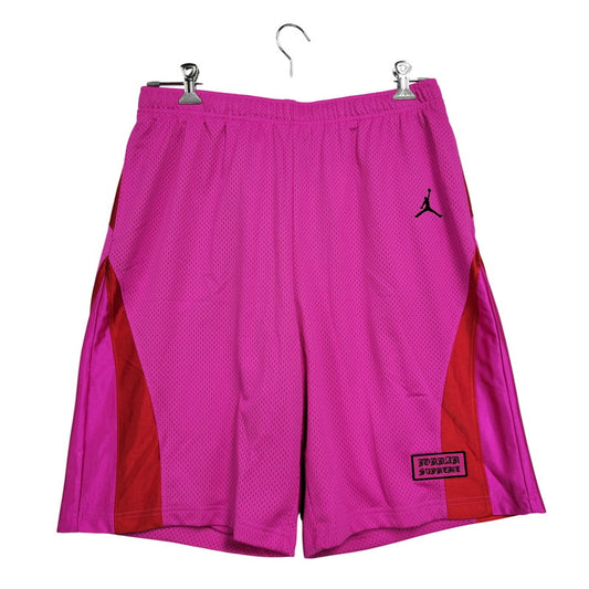 【中古美品】【メンズ】 SUPREME シュプリーム × JORDAN ジョーダン BASKETBALL SHORTS バスケットボール ショーツ ショートパンツ 149-261018-ms-16-izu サイズ：L カラー：レッドピンク 万代Net店