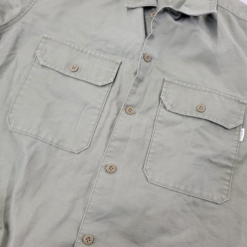 【中古品】【メンズ】 ROTTWEILER ロットワイラー RW26S0202 R9 M.I.L SHIRT ミリタリー シャツ トップス 142-261017-kh-05-izu サイズ：L カラー：オリーブ 万代Net店