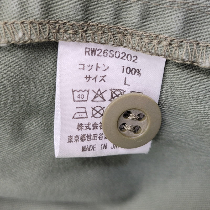 【中古品】【メンズ】 ROTTWEILER ロットワイラー RW26S0202 R9 M.I.L SHIRT ミリタリー シャツ トップス 142-261017-kh-05-izu サイズ：L カラー：オリーブ 万代Net店
