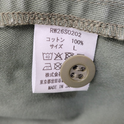 【中古品】【メンズ】 ROTTWEILER ロットワイラー RW26S0202 R9 M.I.L SHIRT ミリタリー シャツ トップス 142-261017-kh-05-izu サイズ：L カラー：オリーブ 万代Net店