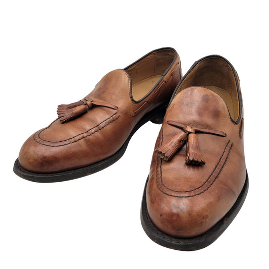 【中古品】【メンズ】 FOOTJOY フットジョイ 75499 USA製 CLASSICS クラシックス シューズ 靴 164-261017-cs-14-izu サイズ：9 1/2D カラー：ブラウン 万代Net店