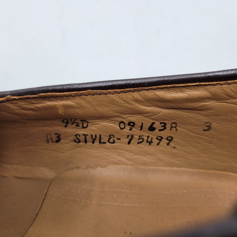 【中古品】【メンズ】 FOOTJOY フットジョイ 75499 USA製 CLASSICS クラシックス シューズ 靴 164-261017-cs-14-izu サイズ：9 1/2D カラー：ブラウン 万代Net店