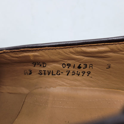 【中古品】【メンズ】 FOOTJOY フットジョイ 75499 USA製 CLASSICS クラシックス シューズ 靴 164-261017-cs-14-izu サイズ：9 1/2D カラー：ブラウン 万代Net店