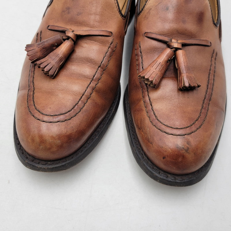 【中古品】【メンズ】 FOOTJOY フットジョイ 75499 USA製 CLASSICS クラシックス シューズ 靴 164-261017-cs-14-izu サイズ：9 1/2D カラー：ブラウン 万代Net店