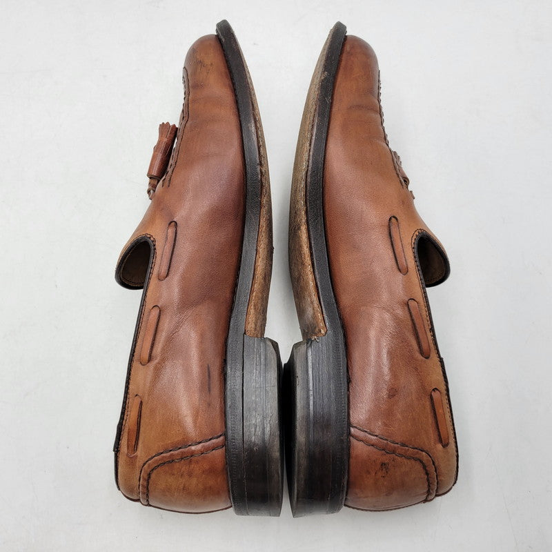 【中古品】【メンズ】 FOOTJOY フットジョイ 75499 USA製 CLASSICS クラシックス シューズ 靴 164-261017-cs-14-izu サイズ：9 1/2D カラー：ブラウン 万代Net店