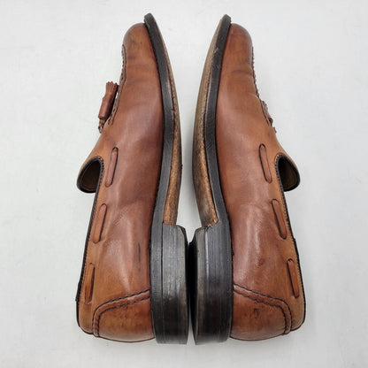 【中古品】【メンズ】 FOOTJOY フットジョイ 75499 USA製 CLASSICS クラシックス シューズ 靴 164-261017-cs-14-izu サイズ：9 1/2D カラー：ブラウン 万代Net店