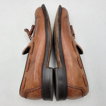 【中古品】【メンズ】 FOOTJOY フットジョイ 75499 USA製 CLASSICS クラシックス シューズ 靴 164-261017-cs-14-izu サイズ：9 1/2D カラー：ブラウン 万代Net店