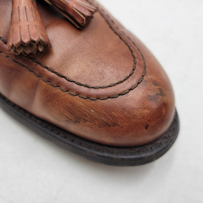 【中古品】【メンズ】 FOOTJOY フットジョイ 75499 USA製 CLASSICS クラシックス シューズ 靴 164-261017-cs-14-izu サイズ：9 1/2D カラー：ブラウン 万代Net店