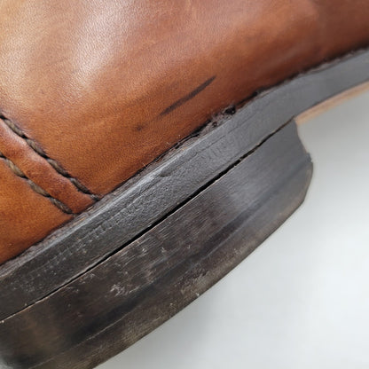 【中古品】【メンズ】 FOOTJOY フットジョイ 75499 USA製 CLASSICS クラシックス シューズ 靴 164-261017-cs-14-izu サイズ：9 1/2D カラー：ブラウン 万代Net店
