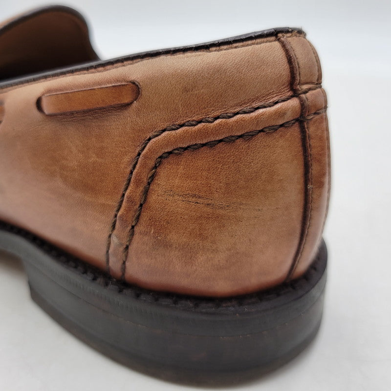 【中古品】【メンズ】 FOOTJOY フットジョイ 75499 USA製 CLASSICS クラシックス シューズ 靴 164-261017-cs-14-izu サイズ：9 1/2D カラー：ブラウン 万代Net店