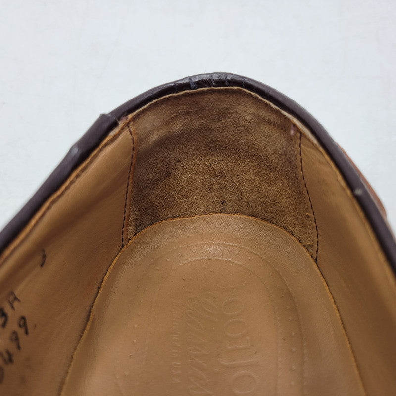 【中古品】【メンズ】 FOOTJOY フットジョイ 75499 USA製 CLASSICS クラシックス シューズ 靴 164-261017-cs-14-izu サイズ：9 1/2D カラー：ブラウン 万代Net店