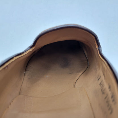 【中古品】【メンズ】 FOOTJOY フットジョイ 75499 USA製 CLASSICS クラシックス シューズ 靴 164-261017-cs-14-izu サイズ：9 1/2D カラー：ブラウン 万代Net店