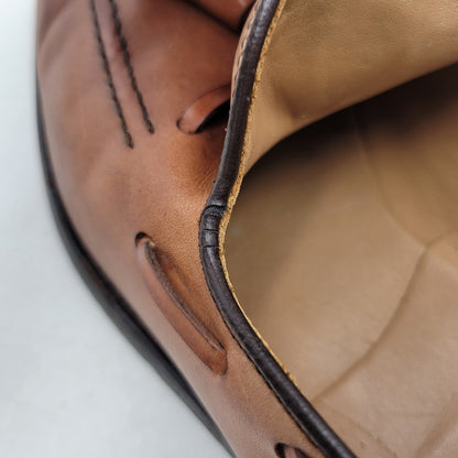 【中古品】【メンズ】 FOOTJOY フットジョイ 75499 USA製 CLASSICS クラシックス シューズ 靴 164-261017-cs-14-izu サイズ：9 1/2D カラー：ブラウン 万代Net店