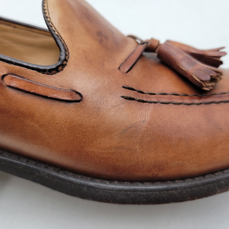 【中古品】【メンズ】 FOOTJOY フットジョイ 75499 USA製 CLASSICS クラシックス シューズ 靴 164-261017-cs-14-izu サイズ：9 1/2D カラー：ブラウン 万代Net店