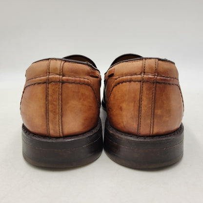 【中古品】【メンズ】 FOOTJOY フットジョイ 75499 USA製 CLASSICS クラシックス シューズ 靴 164-261017-cs-14-izu サイズ：9 1/2D カラー：ブラウン 万代Net店