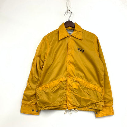【中古品】【メンズ】 WHITEVILLE ホワイツビル WV12715 COACH JACKET コーチ ジャケット アウター 145-261023-ms-09-izu サイズ：36 カラー：イエロー 万代Net店