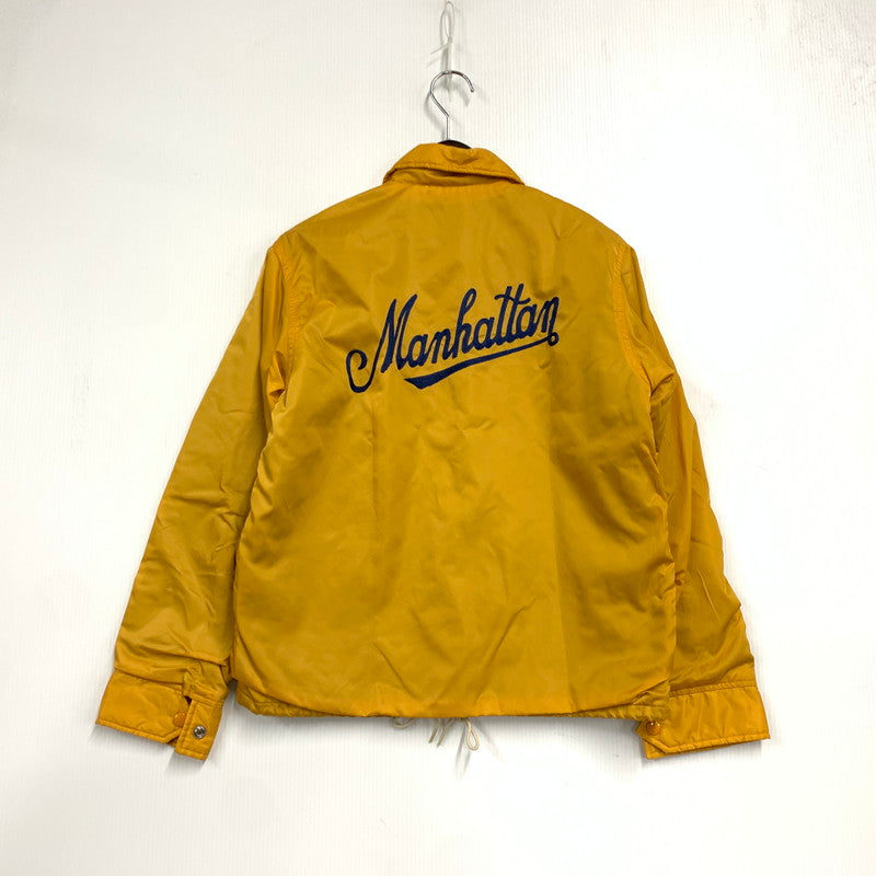 【中古品】【メンズ】 WHITEVILLE ホワイツビル WV12715 COACH JACKET コーチ ジャケット アウター 145-261023-ms-09-izu サイズ：36 カラー：イエロー 万代Net店