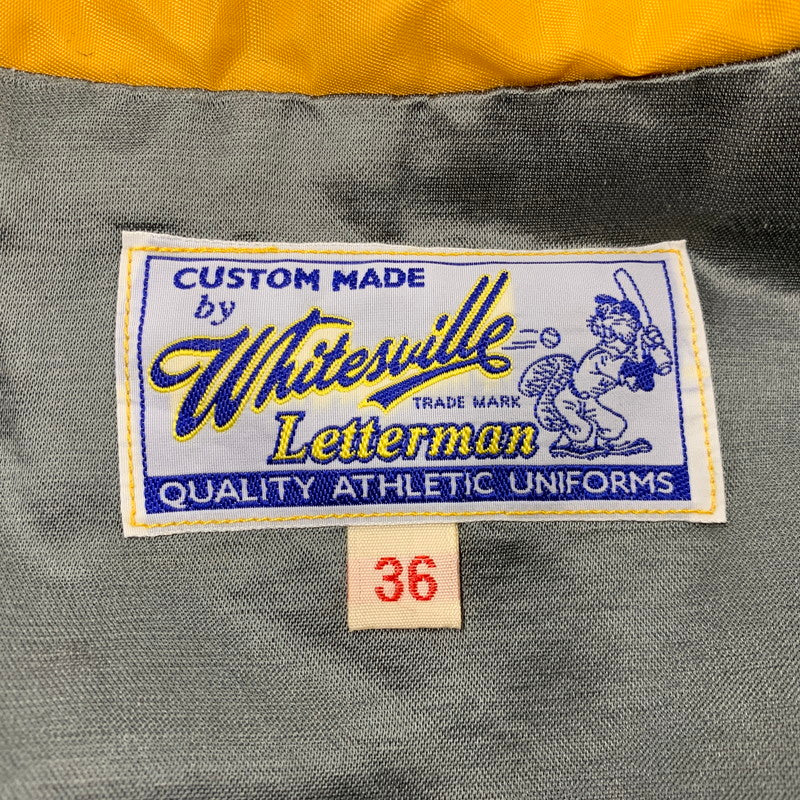 【中古品】【メンズ】 WHITEVILLE ホワイツビル WV12715 COACH JACKET コーチ ジャケット アウター 145-261023-ms-09-izu サイズ：36 カラー：イエロー 万代Net店