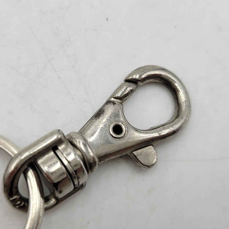 【中古品】【メンズ】 AQUA SILVER アクアシルバー WALLET CHAIN シルバー ウォレット チェーン アクセサリー 192-261017-cs-15-izu カラー：シルバー×ブラック系 万代Net店