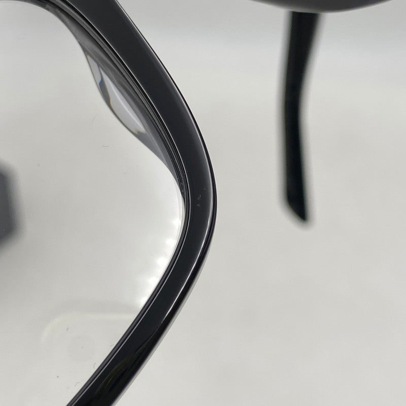 【中古品】【メンズ/レディース】 PRADA プラダ VPR 08Z-F BOSTON TYPE GLASSES ボストン タイプ グラッシーズ メガネ 眼鏡 203-261017-cs-06-izu サイズ：54口18-140 カラー：ブラック 万代Net店