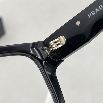【中古品】【メンズ/レディース】 PRADA プラダ VPR 08Z-F BOSTON TYPE GLASSES ボストン タイプ グラッシーズ メガネ 眼鏡 203-261017-cs-06-izu サイズ：54口18-140 カラー：ブラック 万代Net店