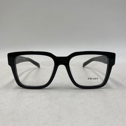 【中古品】【メンズ/レディース】 PRADA プラダ VPR 08Z-F BOSTON TYPE GLASSES ボストン タイプ グラッシーズ メガネ 眼鏡 203-261017-cs-06-izu サイズ：54口18-140 カラー：ブラック 万代Net店