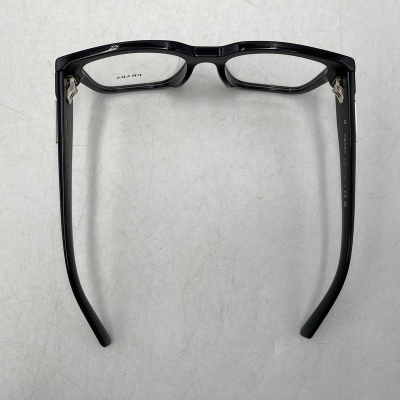 【中古品】【メンズ/レディース】 PRADA プラダ VPR 08Z-F BOSTON TYPE GLASSES ボストン タイプ グラッシーズ メガネ 眼鏡 203-261017-cs-06-izu サイズ：54口18-140 カラー：ブラック 万代Net店