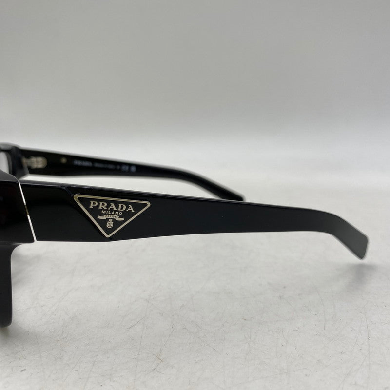 【中古品】【メンズ/レディース】 PRADA プラダ VPR 08Z-F BOSTON TYPE GLASSES ボストン タイプ グラッシーズ メガネ 眼鏡 203-261017-cs-06-izu サイズ：54口18-140 カラー：ブラック 万代Net店
