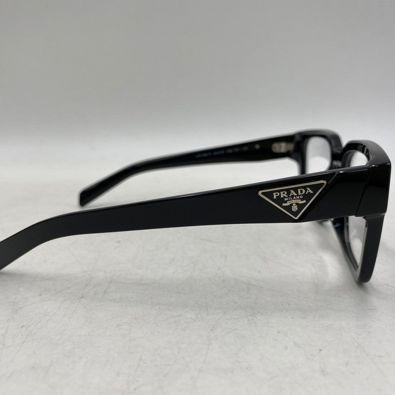 【中古品】【メンズ/レディース】 PRADA プラダ VPR 08Z-F BOSTON TYPE GLASSES ボストン タイプ グラッシーズ メガネ 眼鏡 203-261017-cs-06-izu サイズ：54口18-140 カラー：ブラック 万代Net店